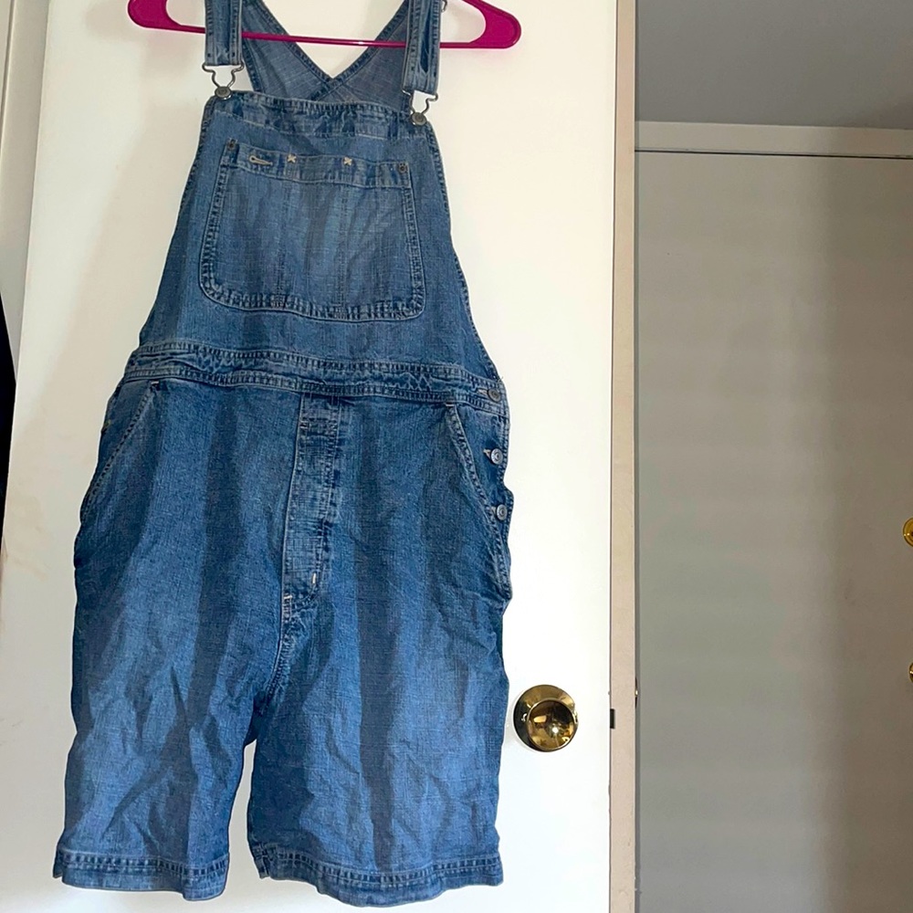 GAP overall shorts, XL